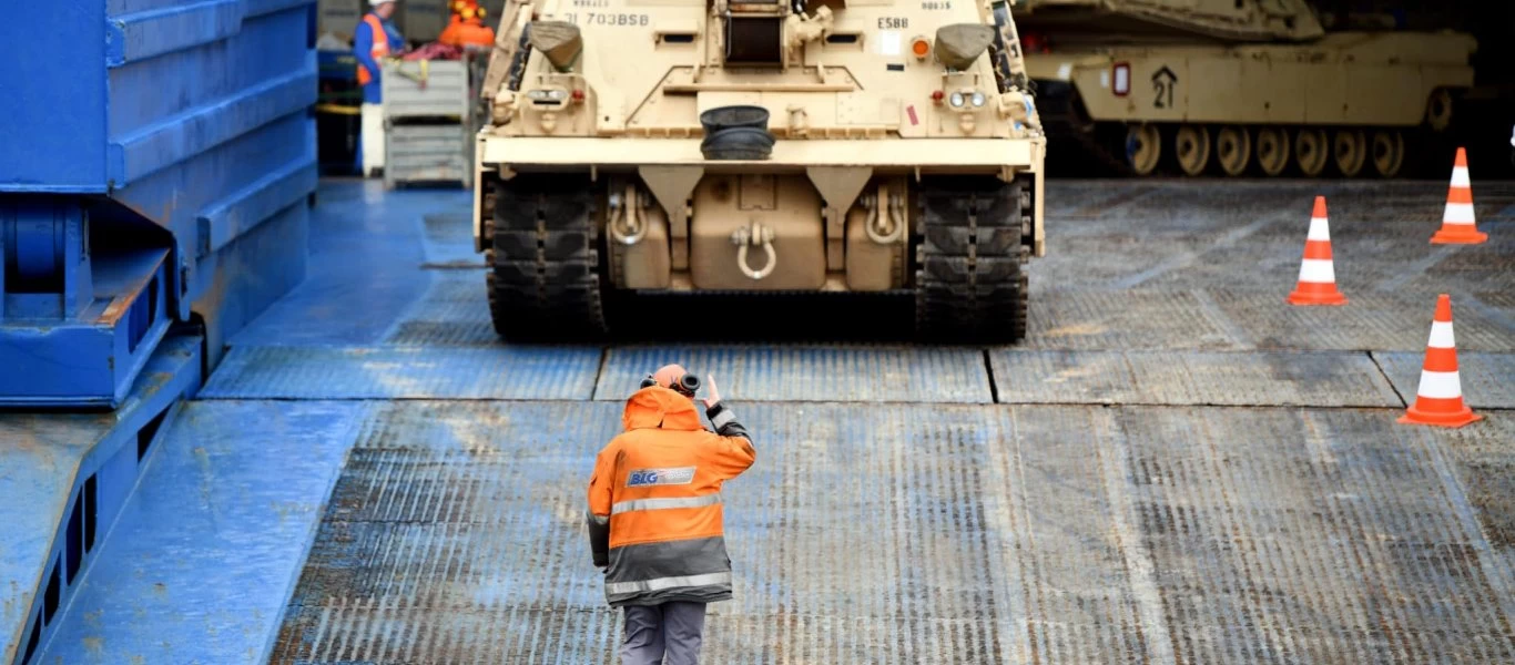  Η Ελλάδα μέρος της κρίσης ΗΠΑ-Ρωσίας: Τα άρματα μάχης που είχαν φορτωθεί στην Αλεξανδρούπολη κοντά στην Ουκρανία